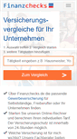 Mobile Screenshot of finanzchecks.de